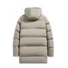 Men's Casual Cotton Jacket Hooded Solid Color Winter Daily    