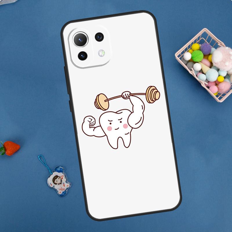 

Cute Tooth Dentist Case For Xiaomi 14 13 15 Ultra 11T 12T 13T 14T Pro POCO X7 Pro X3 X5 F5 F6 M6 X6 Pro Cover Mi 11T (11T Pro)