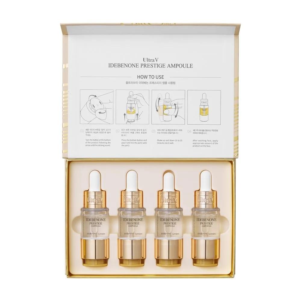 Ultra V Idebenone Prestige Ampoule (4 Ampoules/1 Box)