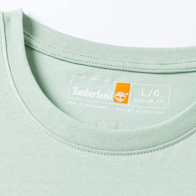 Timberland Fashion Comfortable Breathable Short Sleeve T-Shirt Men Tops Light-Green A6B7M-ENE
