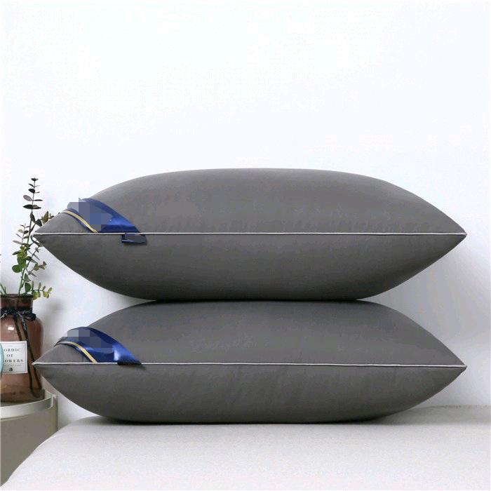 Hilton Five-Star Hotel Neck Support Feather Velvet Pillow Gift