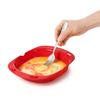 Omelett-Maker Langlebig Umweltfreundlich Silikon Omelett-Werkzeug Mikrowellenherd zum Kochen