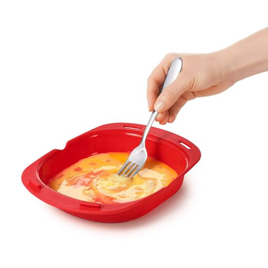 Omelett-Maker Langlebig Umweltfreundlich Silikon Omelett-Werkzeug Mikrowellenherd zum Kochen