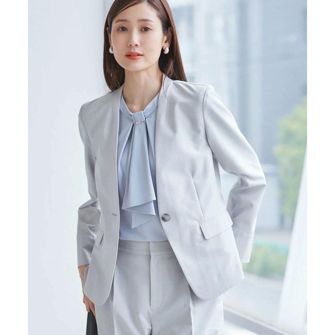 [New and unused] Rope Picnic Linen-Like Series No Lapel Jacket