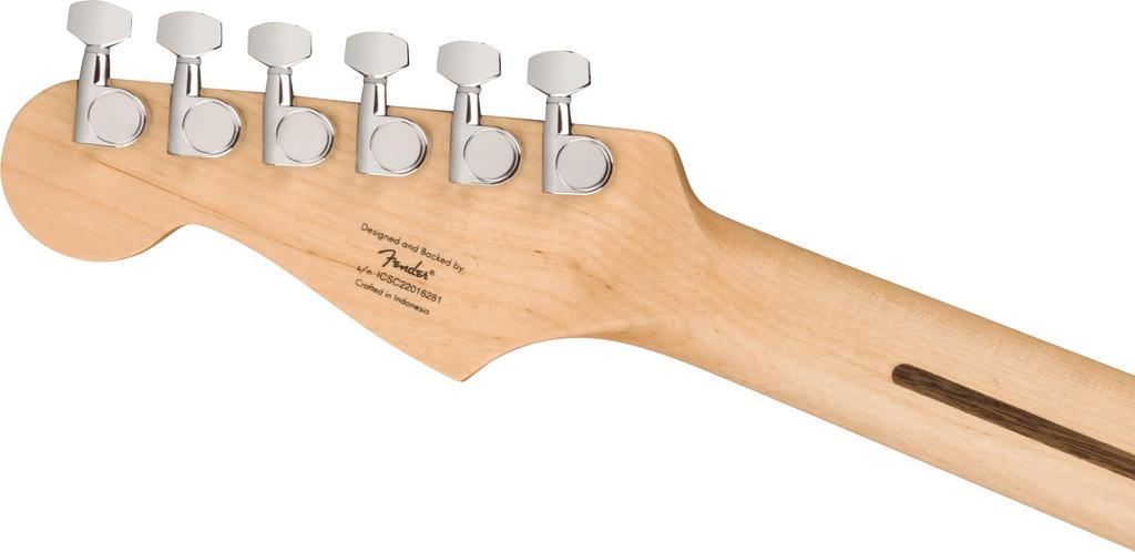 Fender Squier by Fender Squier Electric Guitar Squier HT Laurel Black Black with Soft Case Sonic™ Stratocaster® H, Fingerboard, Pickguard,