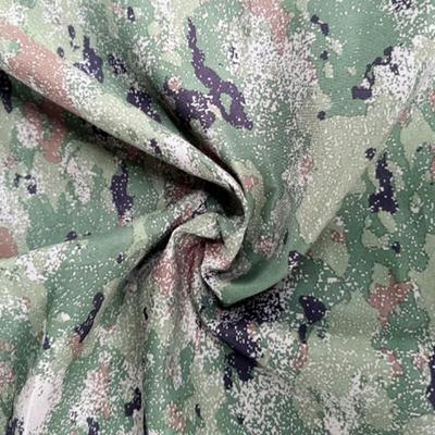 Xindrui Sky Blue Digital Camouflage Canvas Fabric