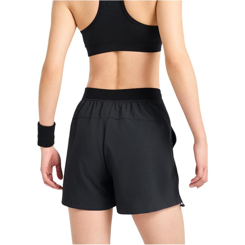 Asics Mid-Waist Comfortable Moisture-Wicking Sports Casual Shorts Women Bottoms Black 2012D052-001
