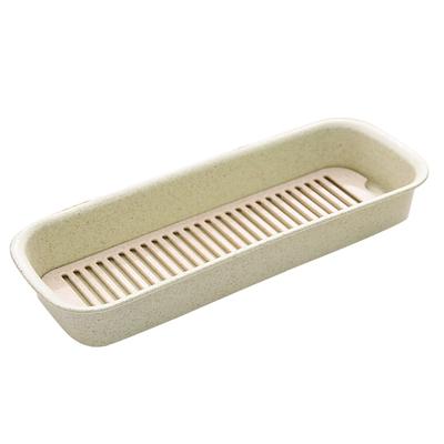 Flatware Box Removable Draining Tray Multi Functional Tableware Organizer for Chopsticks Spoon Fork