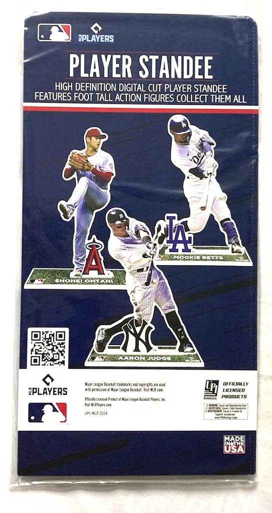 Shohei Ohtani and Aaron Judge 2024 World Series Player Stands, Official MLB Merchandise [Parallel Import]