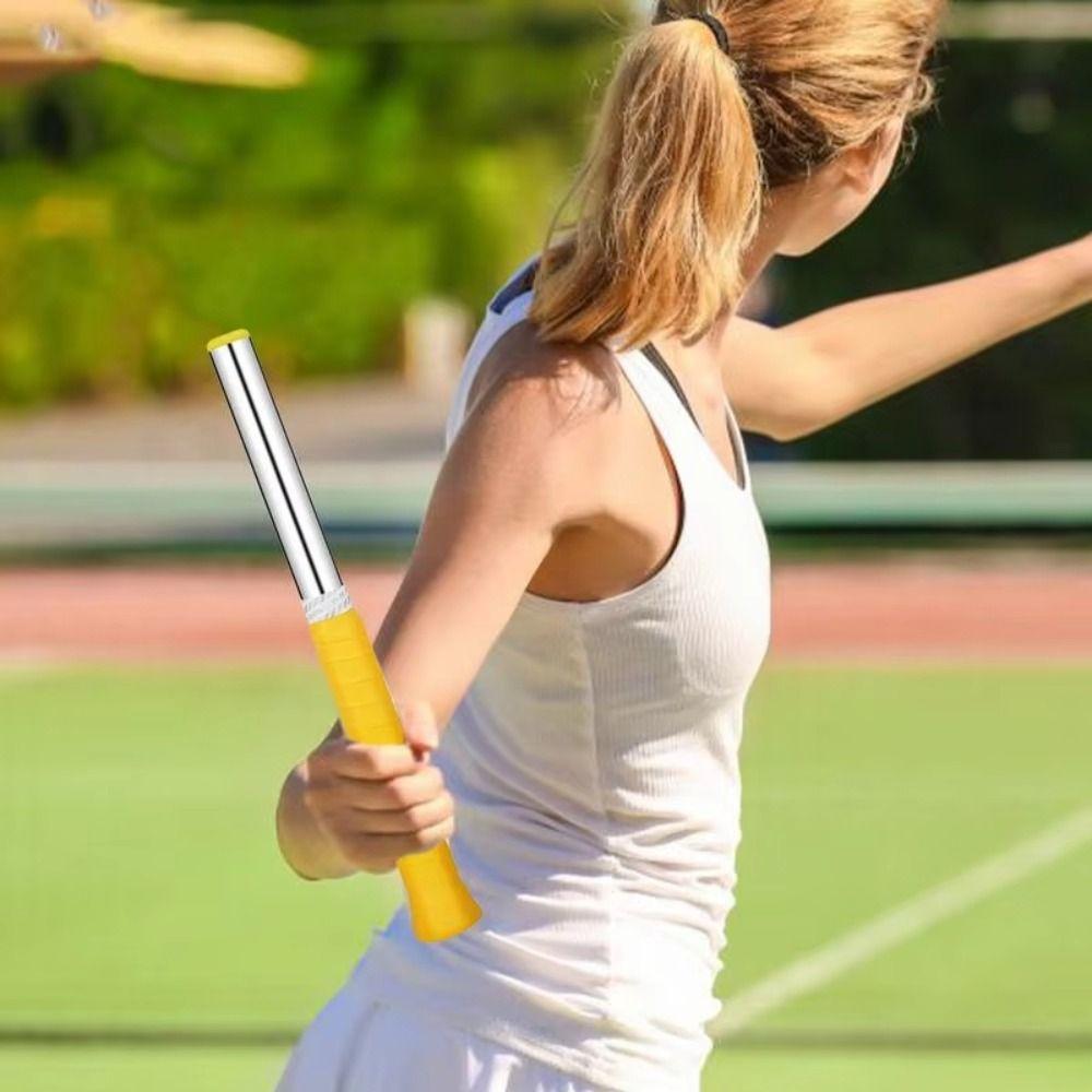 Průvodce praxí Pomůcka pro trénink badmintonu se zvukem Tréninková tyč na badminton Raketové sporty