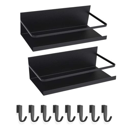 Magnetic Rack for Refrigerators, Kitchen Rack, Bathroom Rack, Spice Rack, Shelf, Magnetic Storage, Refrigerator Rack, Washing Machine Storage, Set of