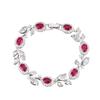 Schmuck Retro Simulation Korund Premium Voll Diamant Armband Armband Schmuck Weiblich Hauptstein 5 * 7