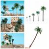 5/10/20Pcs Projects Model Micro Landscape Transfiguration Coconut Palm Tree Scenery Craft Tree Model Train Railroad Scenery