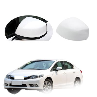 Car Rearview Mirror Cover Right/Left Rearview Mirror Cover Caps Car Side Wing Mirror Cover Suitable for Civic 2012-2015