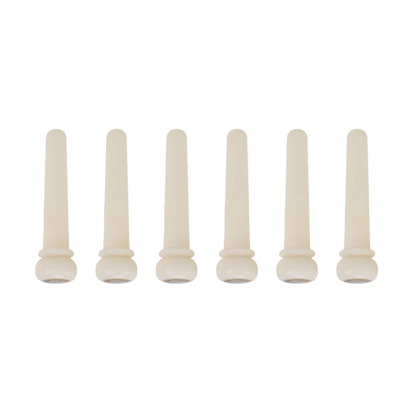 

6 шт. Колки для гитары Простая замена Отличное качество изготовления Натуральные цвета Колки для бриджа гитары для