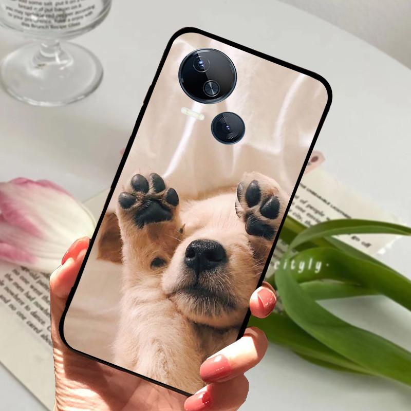 For Tecno Spark 10 5G Case Shockproof Soft TPU Silicone Phone Cover For Tecno Spark 10 5G Funda  Spark10 5G New KI8 Capa Cartoon