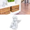 2.17x2.56x1.57in Cherub Figurine Resin European Style Ornament  Wedding Ornament