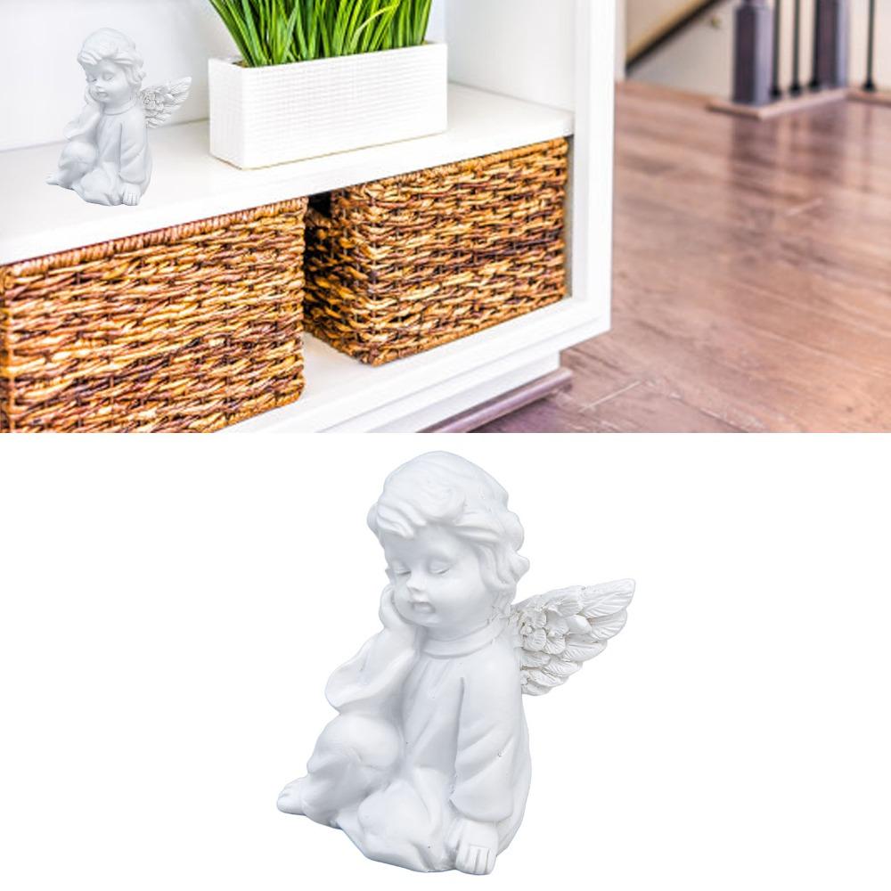 2.17x2.56x1.57in Cherub Figurine Resin European Style Ornament Wedding Ornament