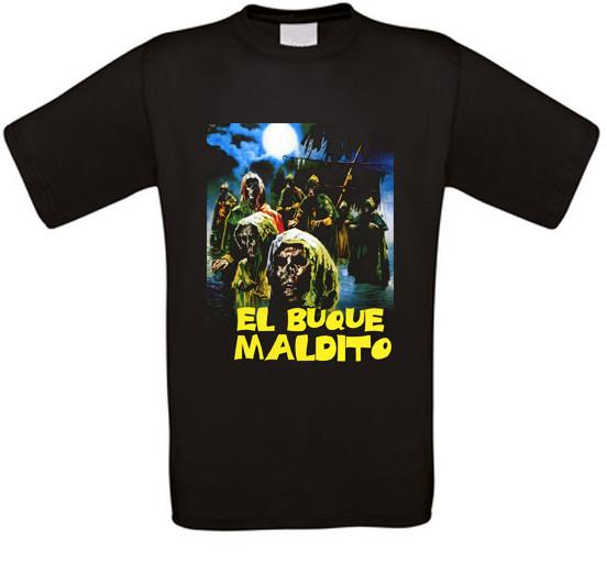 

El Barco Maldito Fantasma Horror Culto Película Camiseta Nuevas Todas Las Tallas Unisex T-Shirt S