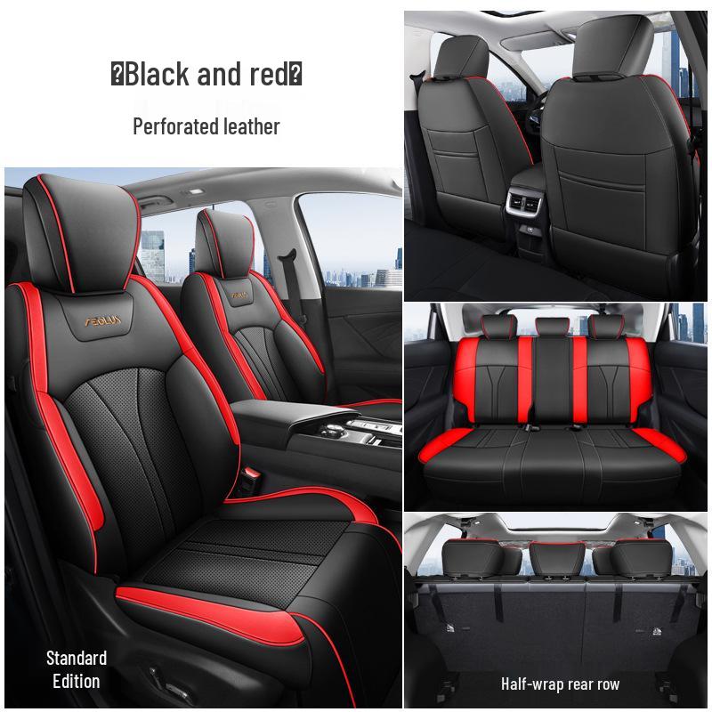 

DYC Leather Seat Cushion Cover for Dongfeng Aeolus Haoji - All-Season Sports Design 11111