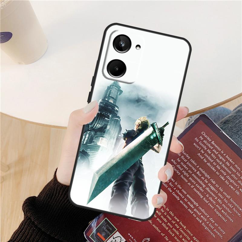Final Fantasy Case For Realme 14 12 10 11 13 Pro Plus GT 6 6T 5 GT7 Pro C61 C55 C51 C21Y C25S C67 C75 C53
