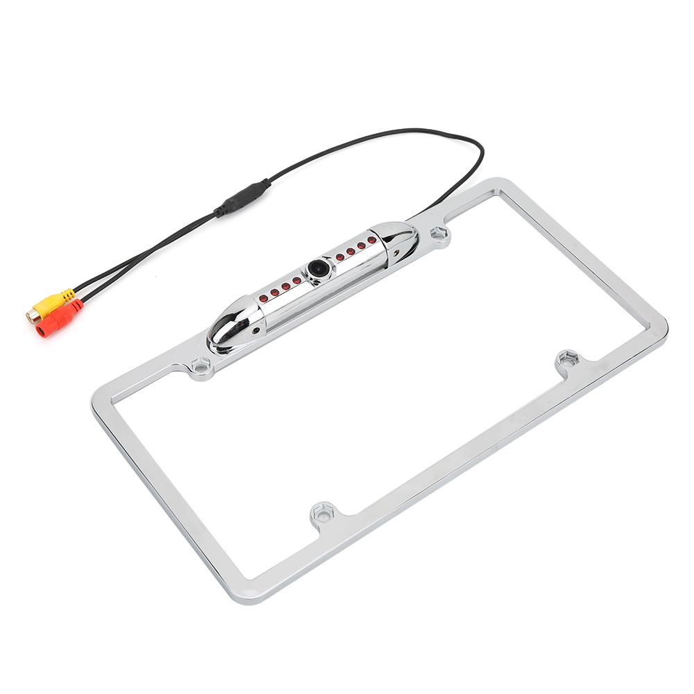 

Американский номерной знак Камера заднего вида Широкоугольный инфракрасный ночной Видение Помощь при движении задним ходом Электрощит