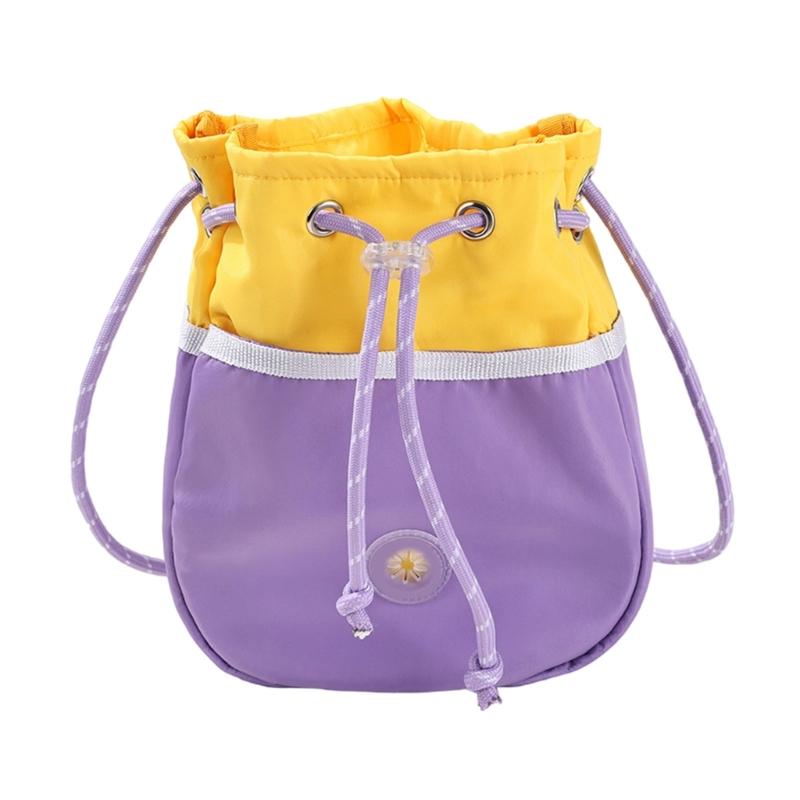 

Multiuse Dog Snacks Bag for Training and Walking Drawstring Dog Training Bag with Water Resistant Liners for Outdoor фиолетовый