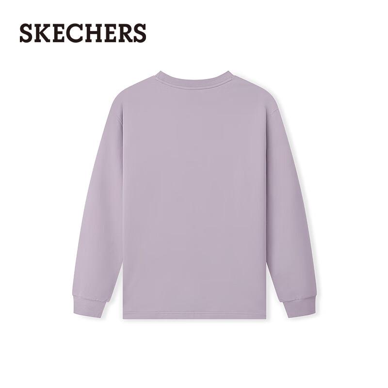 Skechers Unisex L325U033 Long Sleeve Round Neck Sport Top XS