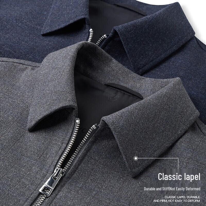 Septwolves Men's Plaid Business Casual Jacket