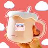 Korean Cute Little Pig Cartoon Stickers: Waterproof Stickers for Luggage, Thermos Cups, Journals, and Computers