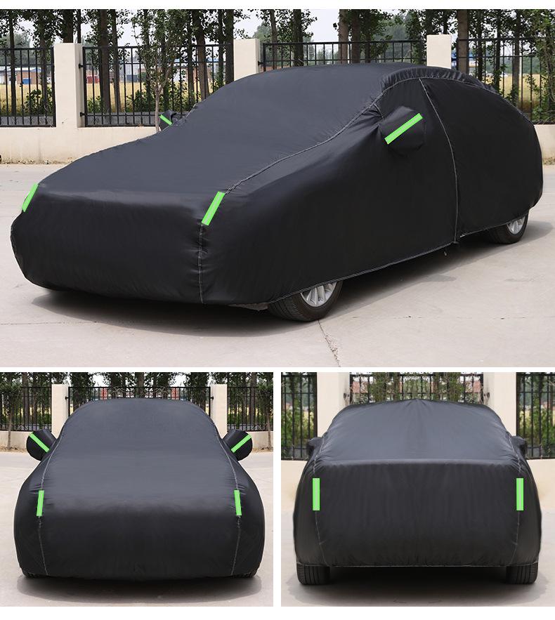 All-Season Sun, Rain & Hail Protection Car Cover with Heat Insulation