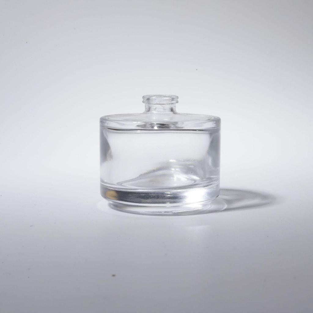 Gradient Glass Perfume Decanter Spray Bottle - Flat Square Design (30ml, 50ml, 80ml, 90ml)