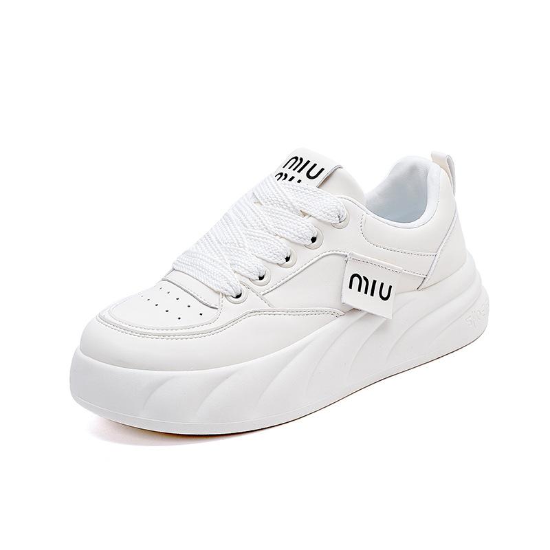 Little white shoes women's Korean version spring 2025 new student platform versatile cute casual sports board shoes tide A05