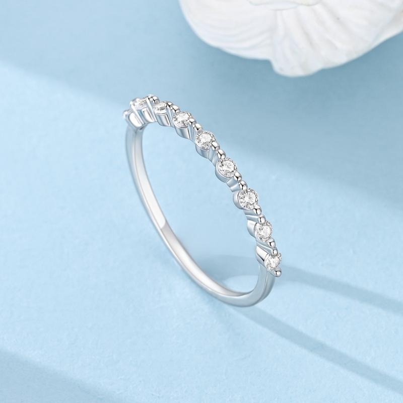 Copper Craft Authentic Shining Couples Heart Ring Women'S Anniversary Gift Engagement Rings For Women Mens Jewelry