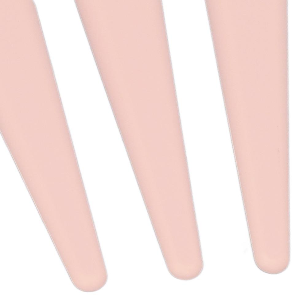 3pcs Easy To Clean Silicone Brush Applicator Kit Soft Silicone Reusable Makeup Brush Travel Use