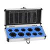 10 stück Beschädigt Bolzen Mutter Schraube Remover Extractor Entfernung Set Threading Werkzeuge Kit