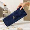 Necklaces Rings Earrings Bag Luxurious Jewelry Storage Roll Velvet Jewelry Bag Modern Travel Jewelry Organizer For Handbag Gift