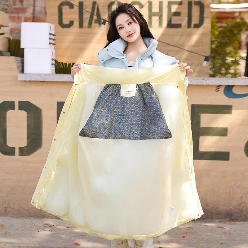 Autumn Winter Thicken Warm Parka Women Casual Solid Color Big Pocket Loose Short Hooded Coat Jackets Outwear