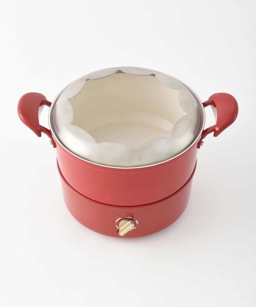 BRUNO Multi-Grill Pot, Grill Pot, BOE065, Red