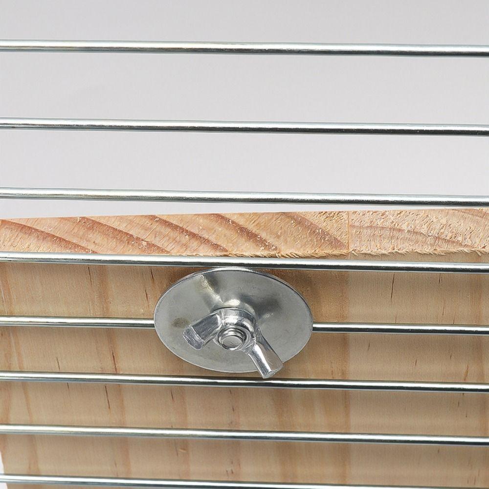 Wear Resistant Bird Perch Stand with Mirror Flower Shape Bird Branch Perch Rod  Grinding