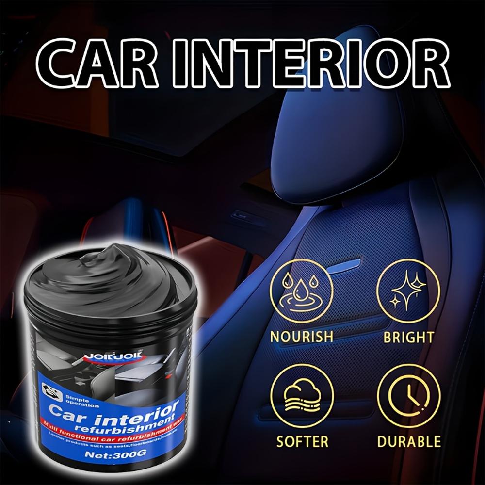 JOKJOK All-in-One 300g Pflege- & Restaurationscreme - Restauriert, poliert Armaturenbrett, Türverkleidungen, Sitze, Reifen, stellt Glanz schnell wieder her