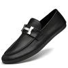 Small Leather Shoes Spring and Autumn Leather Shoes Low-top Lazy Shoes Doudou Shoes