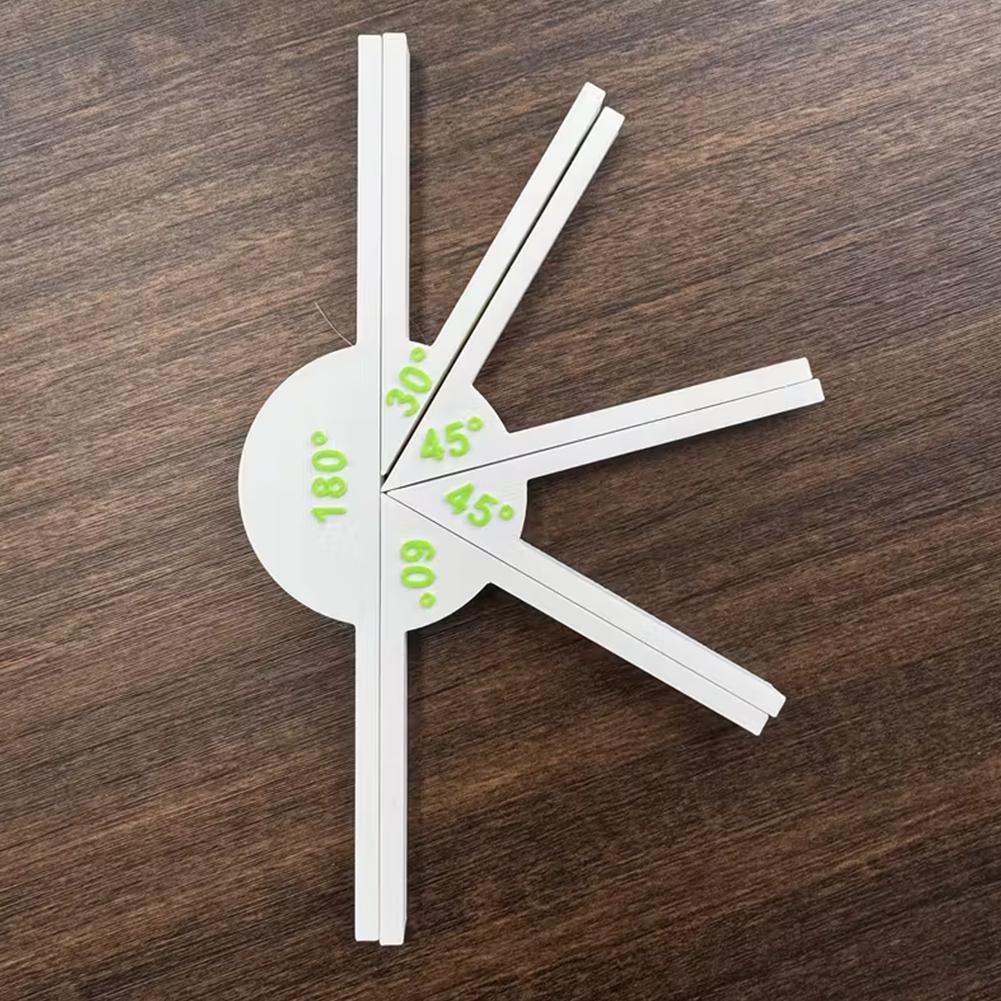 

PVC Angle Measuring Tool Drafting Supplies Math Supplies School Teaching Aids Tools Students Stationery Angular Surveying