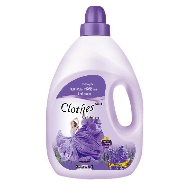 Lavender Fabric Softener 4L - Long-Lasting Fragrance, Anti-Static, Softening Care Liquid