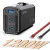 1200W Car DC 12V To AC 100V Equipped with Two USB Cigarette Lighter and Six Safety Protection Ideal for Camping and Emergencies Manual