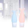 2 Stück Tragbare Silikon Reise Squeeze Flasche Kosmetik Duschgel Lotion Behälter für Geschäftsreise