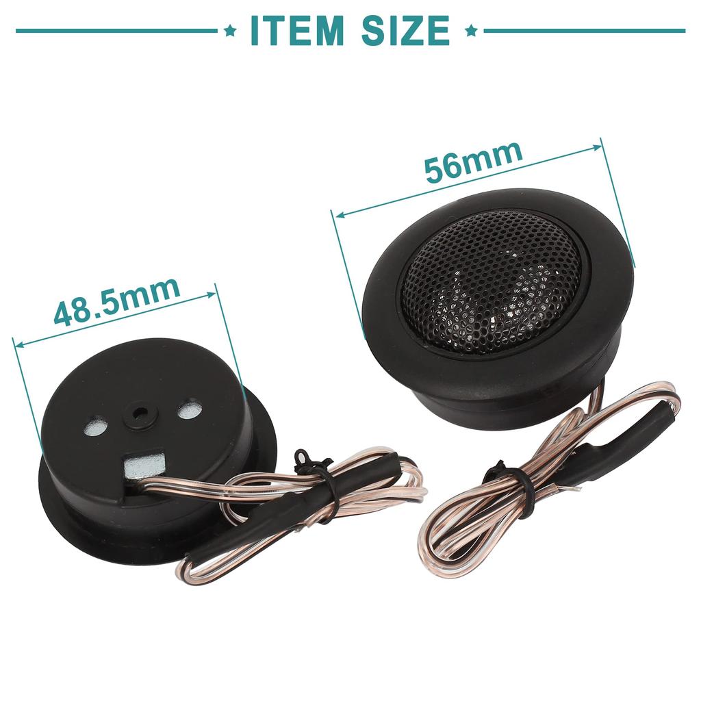 ACROPIX Car Audio Speaker 800W Black 2 Pack