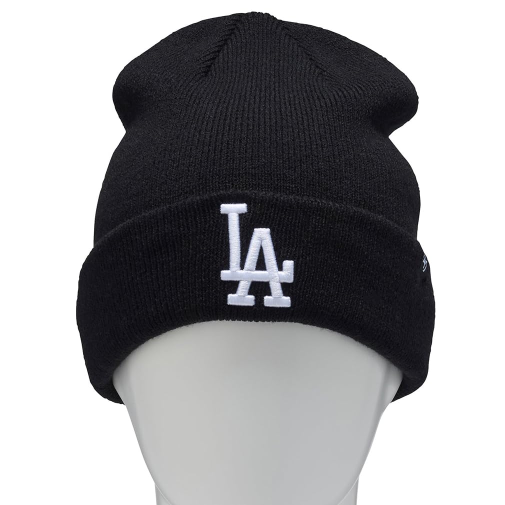 Forty Seven '47 Dodgers Black Knit Cap Beanie for Men, One Size Fits All (47brand489) [Authentic Japanese Product]