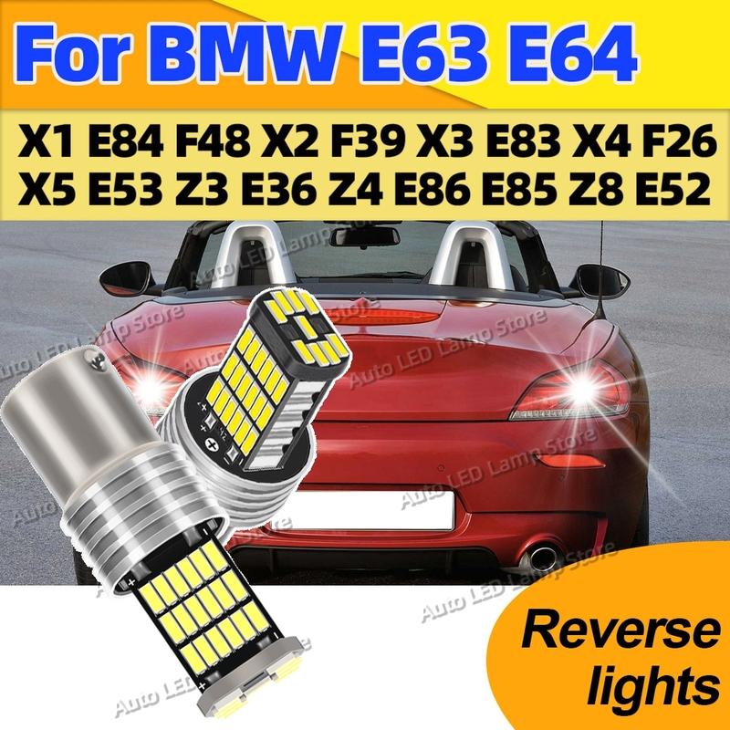 2PCS LED Reverse Light Backup Blubs 1156 6000K BA15S P21W Lamp For BMW E63 E64 X1 E84 F48 X2 F39 X3 E83 X4 F26 X5 E53 Z3 E36 Z4 8000LM