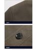 Men's Spring & Autumn Pure Cotton Lapel Jacket: Casual, Loose Fit for Middle-aged & Elderly